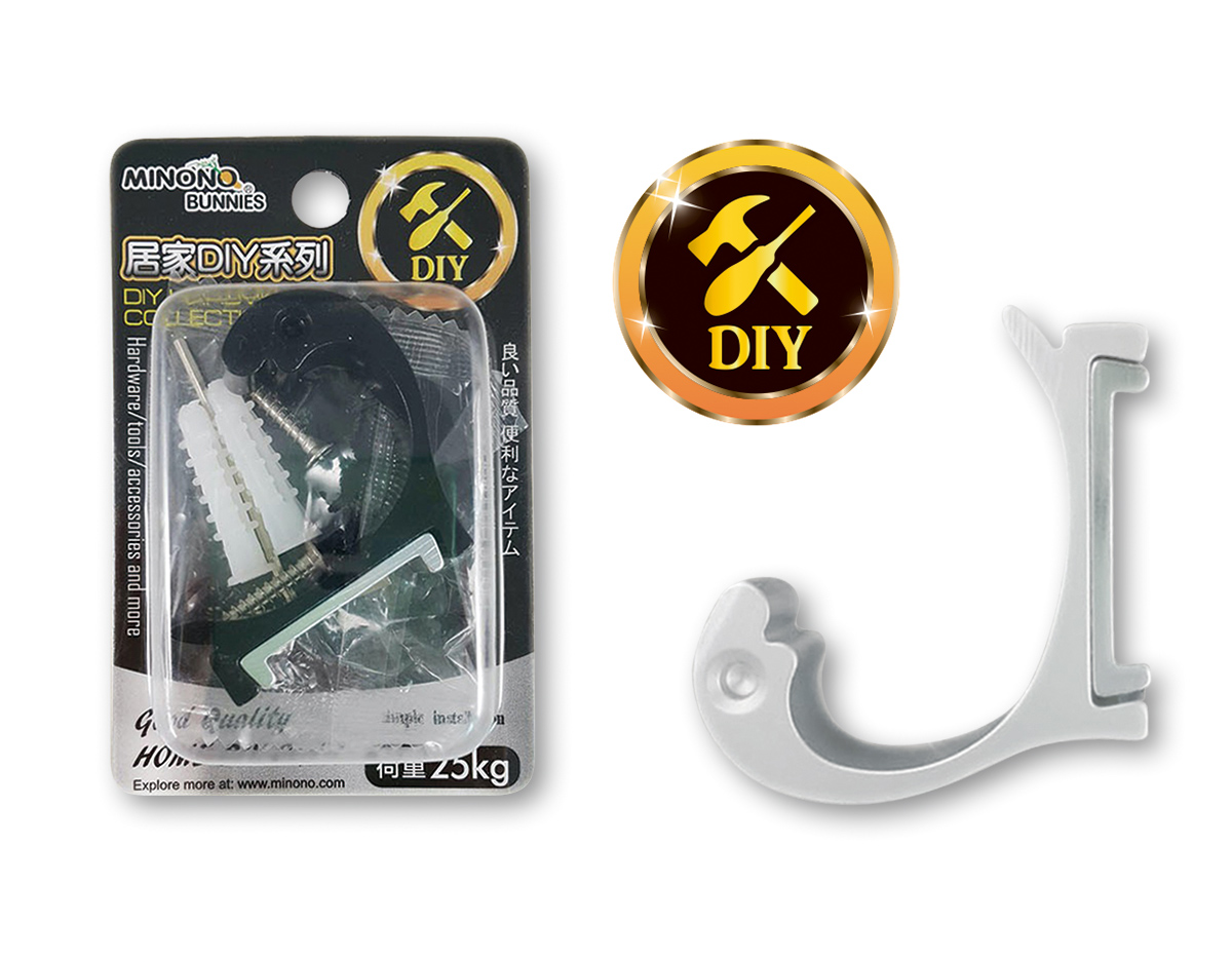 米諾諾鋁合金L鉤1支入